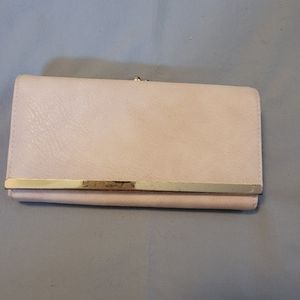 Light Pink Trifold Wallet